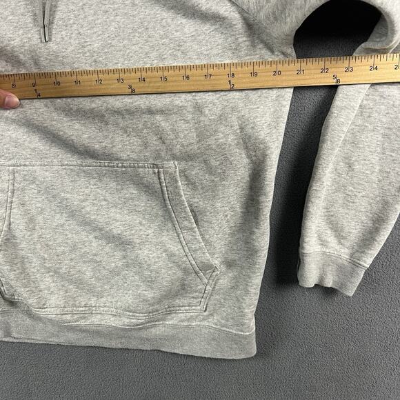 Nike Hoodie Womens Small Gray Athletic Sportswear Full Zip Stretch Sweatshirt - Picture 7 of 8